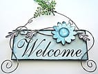 welcome-sign-with-flower